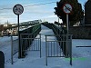 Snow on Finglas footbridge