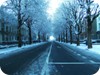 Harrington Street frozen vista - Dublin Snow