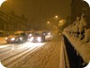 Heytesbury Street nighttime snow 1