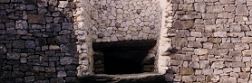 Newgrange - slit above the entrance