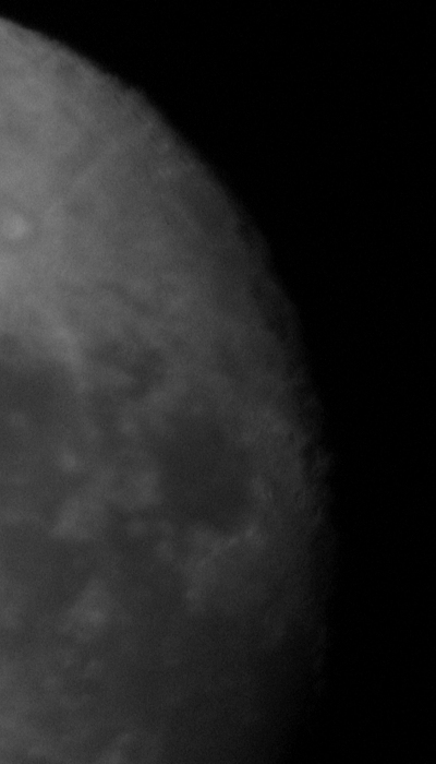 Moon photograph 12 black and white - greyscale
