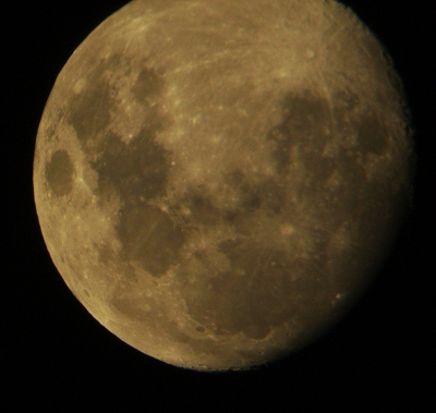 Moon photograph 1 - colour