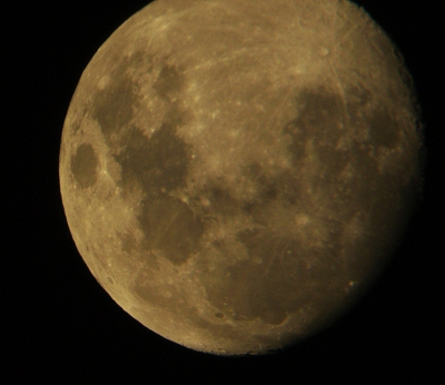 Moon photograph 2 - colour