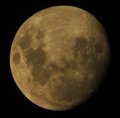 Moon photograph 3 - colour