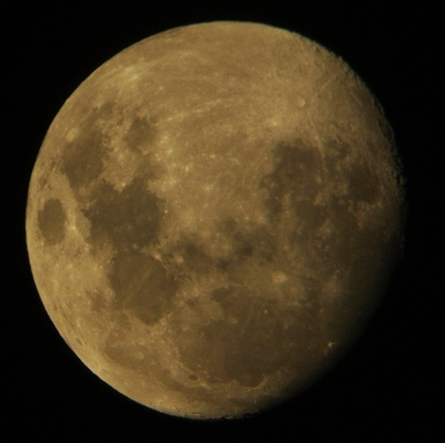 Moon photograph 4 - colour