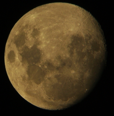 Moon photograph 5 - colour