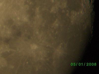 Moon photograph 8 - colour
