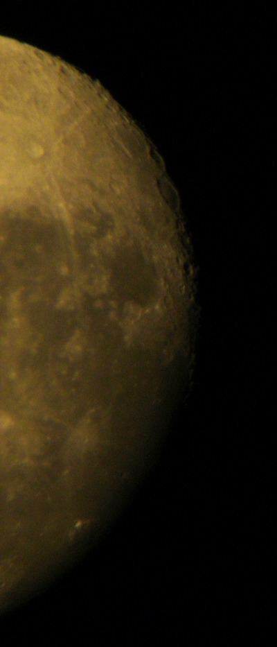 Moon photograph 11 - colour