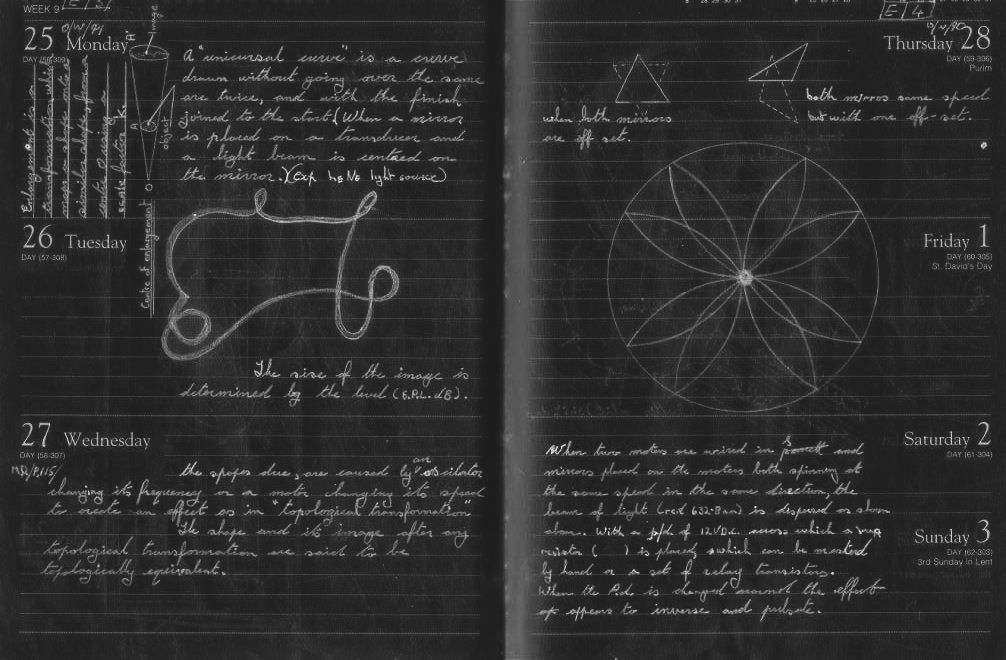  Plate 8 - Laser projections