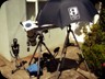 Solar telescopes in action